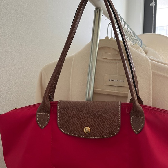 Longchamp Red Tote Bag - Picture 3 of 7